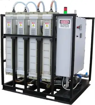 electrochemical coagulant generation type of electrocoagulation system